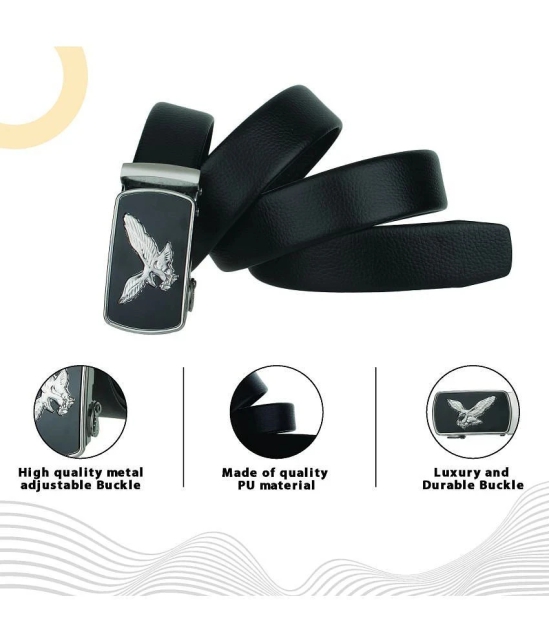 Loopa Black PU Formal Belt Pack of 1 - None