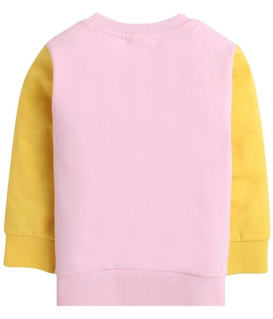 BUMZEE Babypink Girls Full Sleeves Sweatshirt Age - 4-5 Years - None