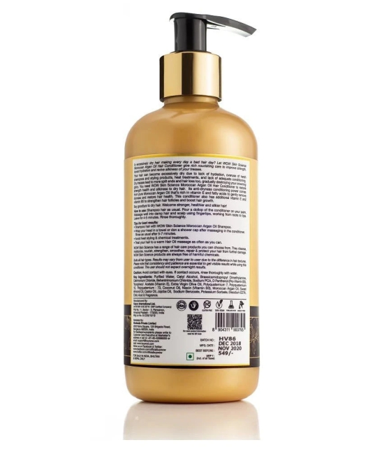 WOW Skin Science Moroccan Argan Oil Conditioner - 300 mL