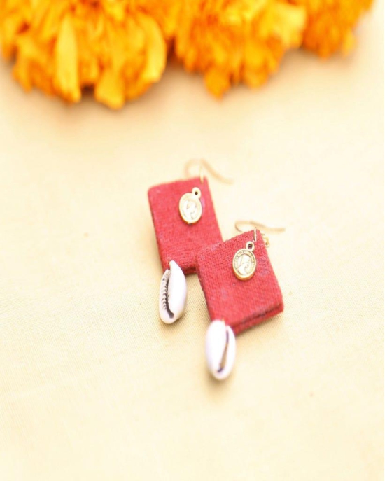 Red diamond chyme earring