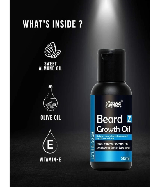 Zorg Organics Promotes Beard Growth Beard Oil ( Pack of 2 )