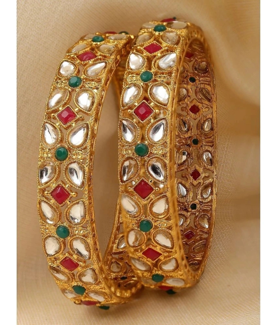 Sukkhi Multicolor Bangle Set ( Pack of 2 ) - None