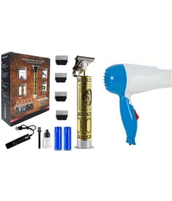 Lenon 1290 Hair Dryer, T99 Multicolor Cordless Beard Trimmer With 45 minutes Runtime