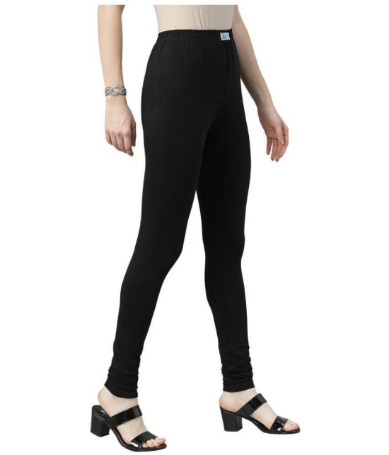 Jcss - Black Lycra Women's Leggings ( Pack of 1 ) - XXL