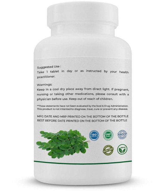 GOLDENACACIA HERRBALS Moringa leaf 1000mg 120 Tablets 1 no.s