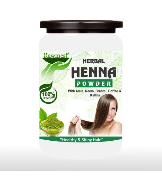 rawmest Henna For Healthy & Shiny Hair Herbal Henna 200 g Pack of 2