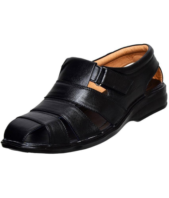 Dream Makers - Black Men's Sandals - None