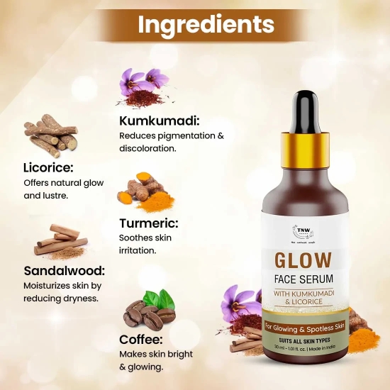 kumkumadi Glow Face Serum for Radiance