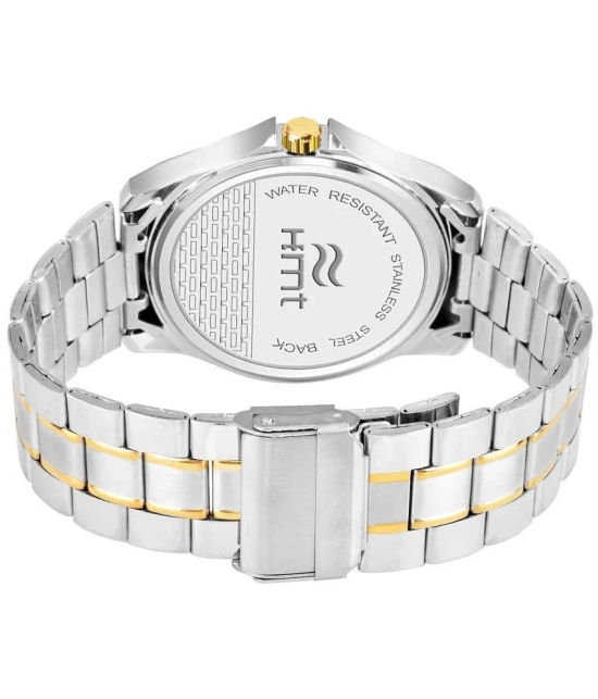 Hemt - Silver Metal Analog Mens Watch