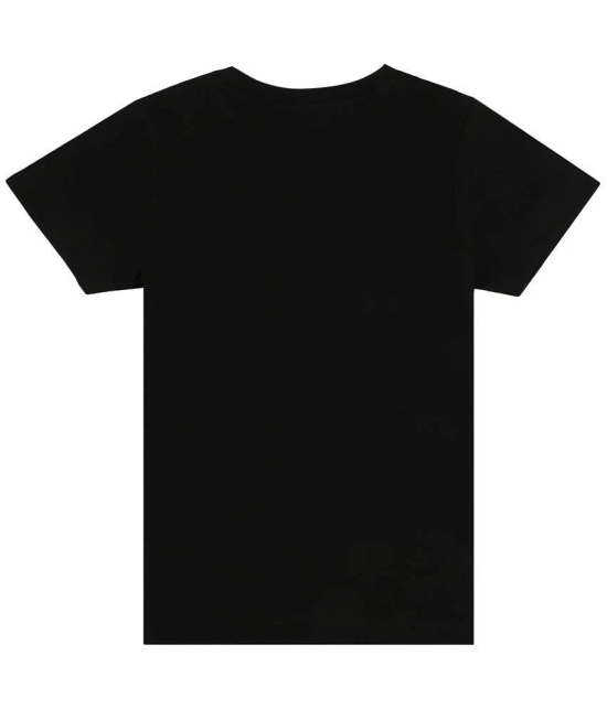 Proteens - Black Cotton Blend Boys T-Shirt ( Pack of 1 ) - None