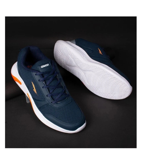 ASIAN VELOCITY-01 Blue Mens Sports Running Shoes - None