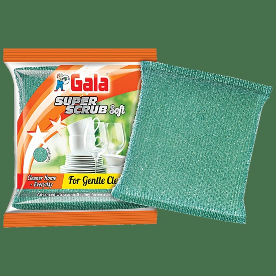 Gala Scrub 3X Green Scrub Pad 1Pc