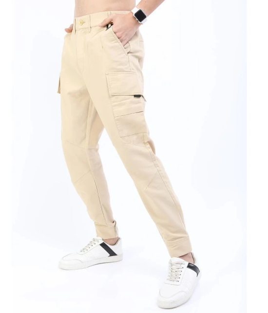 Ketch Regular Flat Mens Joggers - Beige ( Pack of 1 ) - None