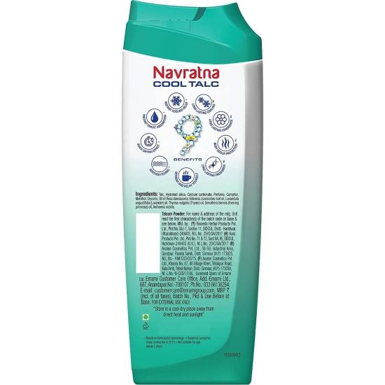 NAVRATNA COOL TALC ACTIVE DEO 400gm