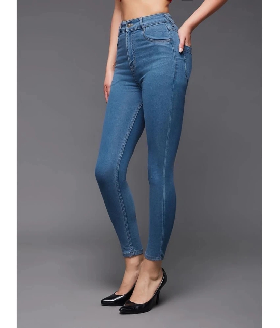 Miss Chase - Blue Denim Skinny Fit Womens Jeans ( Pack of 1 ) - None