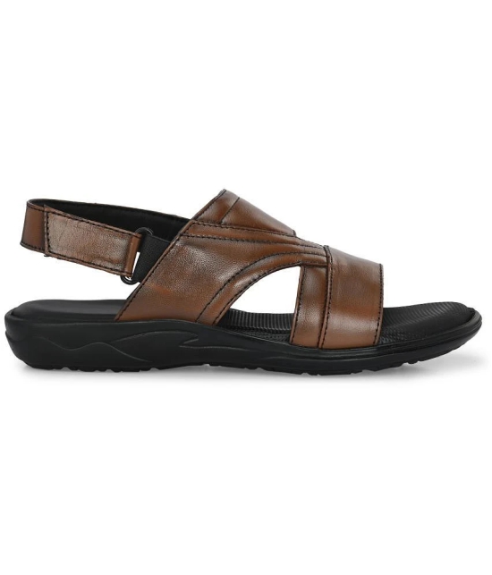 Leeport - Tan Mens Sandals - None