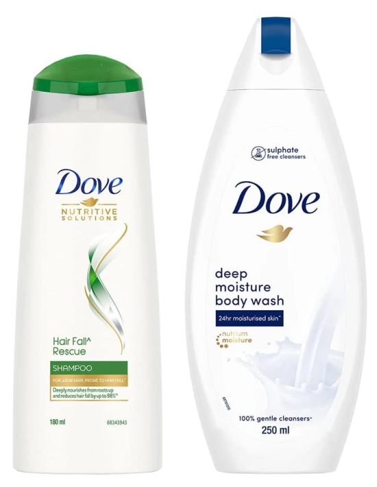 Dove Hair Fall Rescue Shampoo, 180 Ml