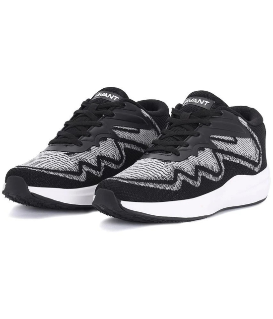 Avant GripUp Black Mens Sports Running Shoes - None