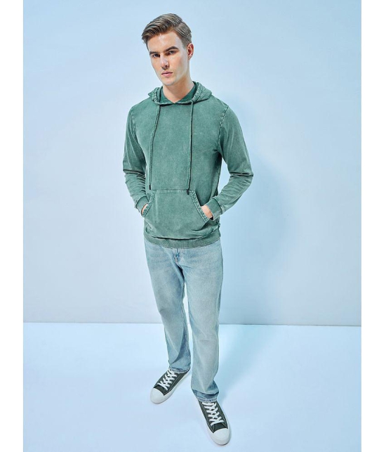 Bewakoof - Green Terry Blend Regular Fit Mens Sweatshirt ( Pack of 1 ) - None