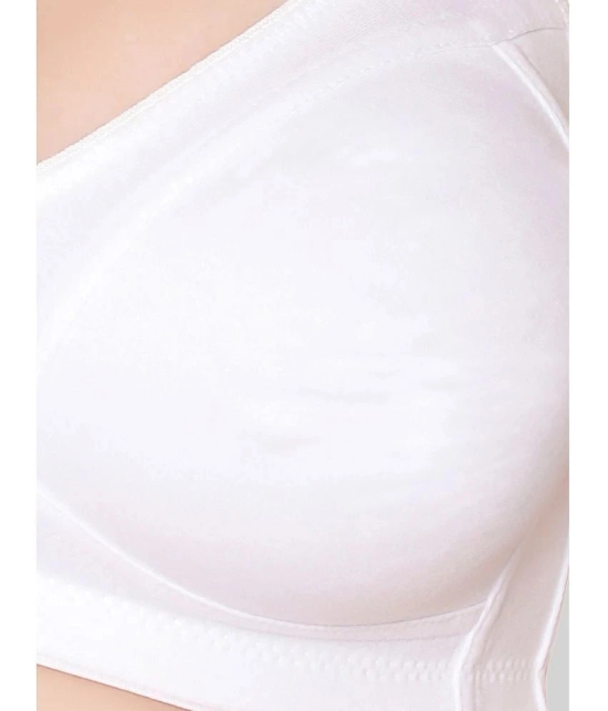 Bodycare White Cotton Blend Lightly Padded Womens Everyday Bra ( Pack of 1 ) - None