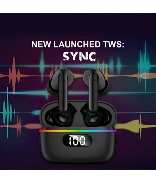 COREGENIX Chrome-PRO Bluetooth True Wireless (TWS) In Ear 30 Hours Playback Low Latency IPX6(Water Resistant) Black