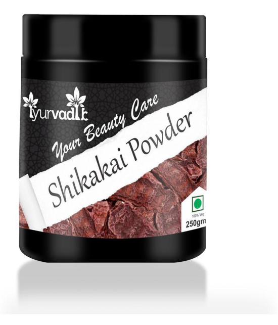 iYURVADIK 100% Organic Shikakai Powder Hair Scalp Treatment 250 g