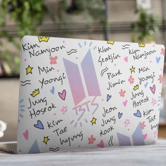 BTS Laptop Skin-17 Inch