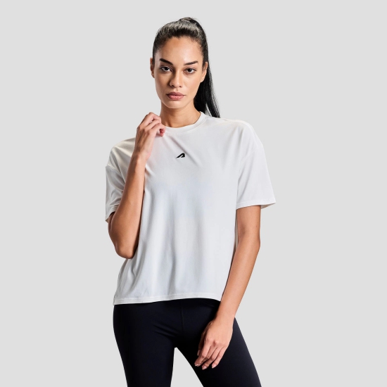 Womens Intense Tee White-L