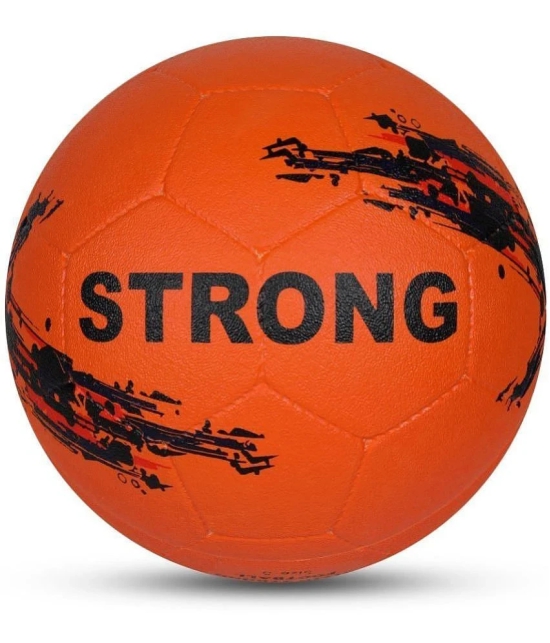 Aivin - Orange Rubber Football ( Pack of 1 ) - 5