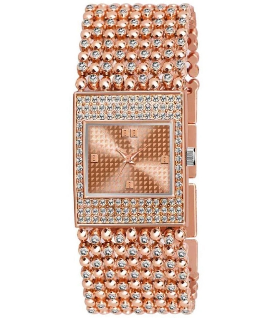 Renaissance Traders - Rose Gold Metal Analog Womens Watch