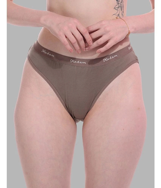 Madam Coffee panty Cotton Lycra Solid Womens Hipster ( Pack of 1 ) - None