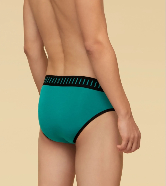 Vibe Briefs Aqua Green M