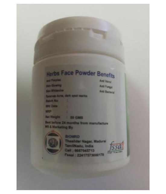 BioMed Herbs Face Whitening Sunscreen Powder PA++ 50 g