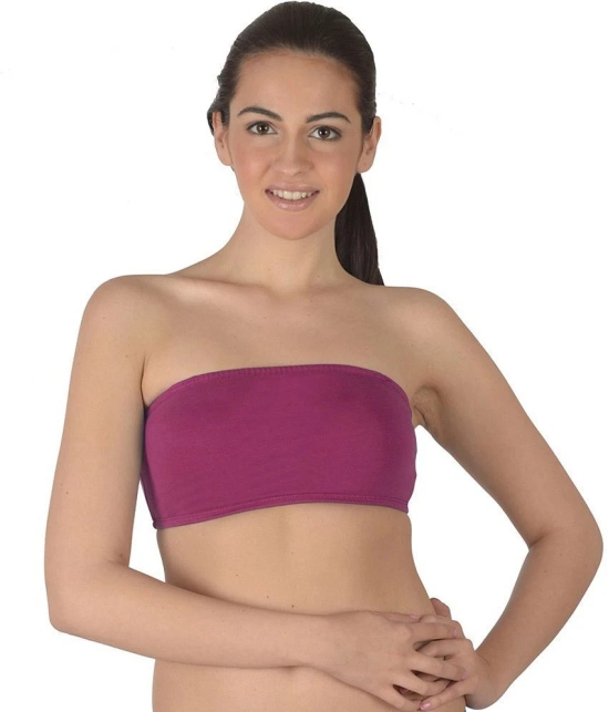 Selfcare Multi Color Cotton Lycra Bra - M