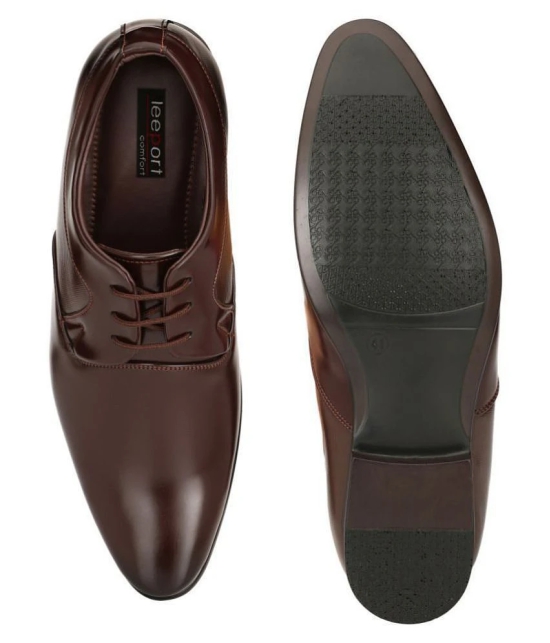 Leeport - Brown Mens Formal Shoes - None