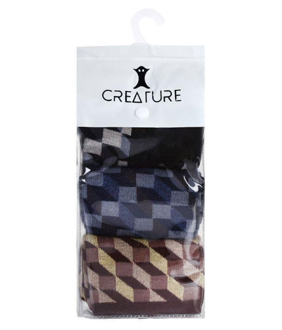 Creature Brown Formal Mid Length Socks - Brown