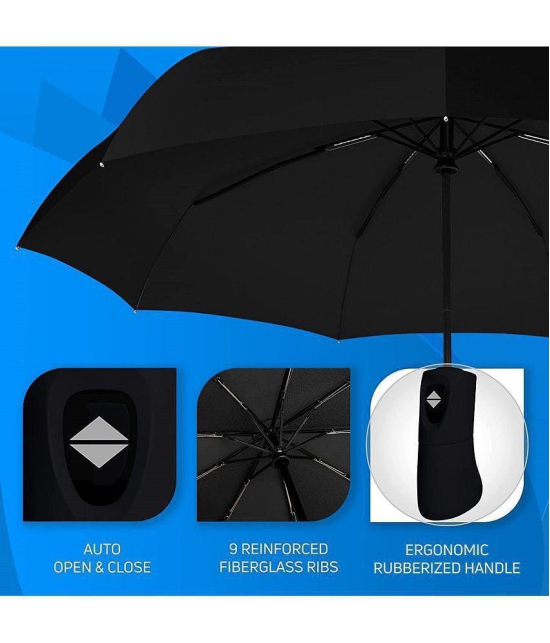 KALPVRUKSH ENTERPRISE Black Umbrella - Black