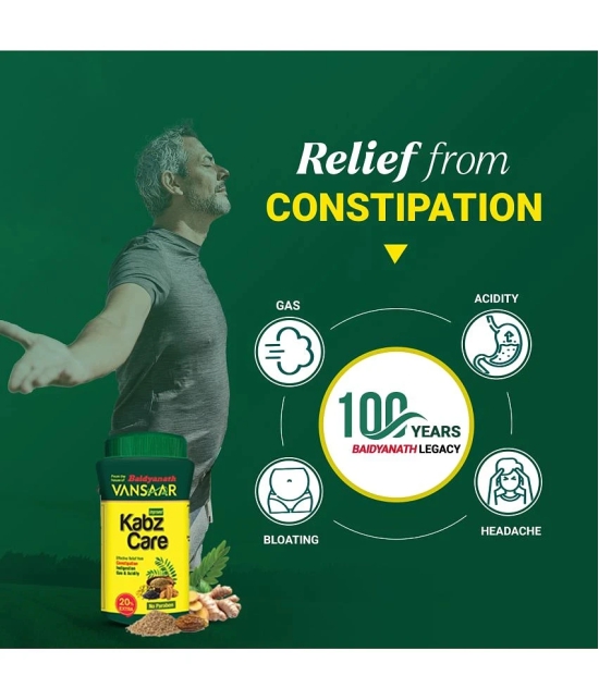 Vansaar KabzCare 240g Quick Relief from Constipation, Indigestion, Gas&Acidity