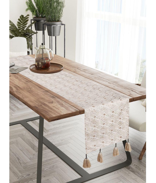 mezposh 6 Seater Silk Single Table Runner