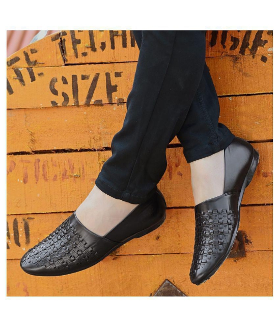 Shoevik Black Loafers - 8