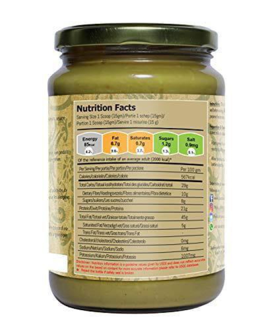 FITJARS Pistachio Butter Smooth Unsalted(Pista) , 750 g