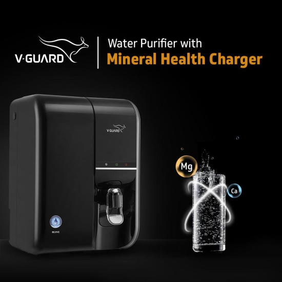 Rejive RO UV Water Purifier with Mineral Health Charger, 8 Stage Purification, Suitable for Water with TDS up to 2000 ppm