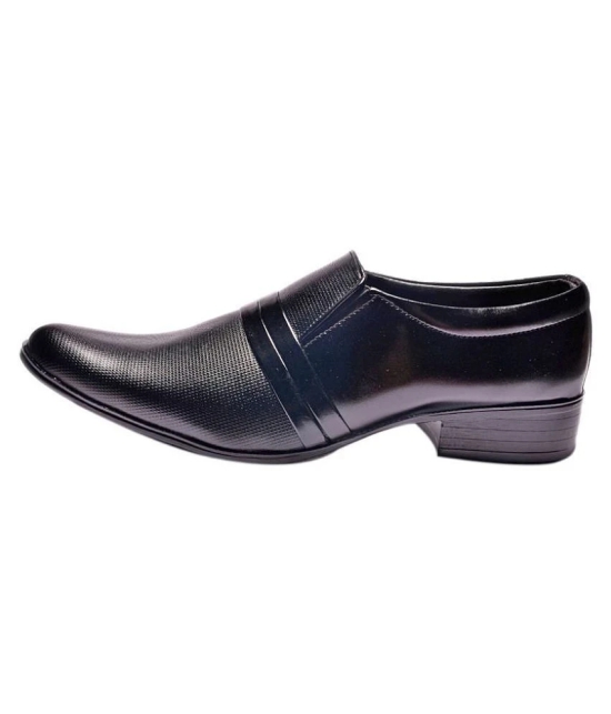 Sir Corbett - Black Mens Slip On Formal Shoes - 10