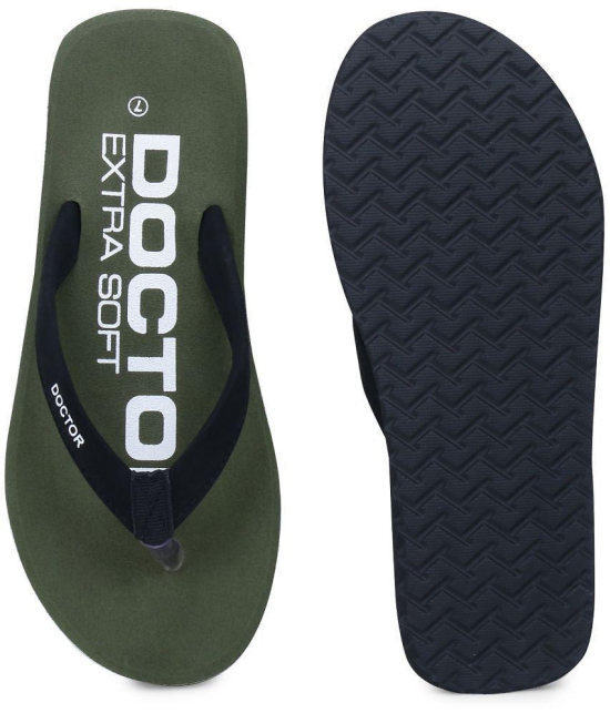 DOCTOR EXTRA SOFT - Green EVA Daily Slipper - None