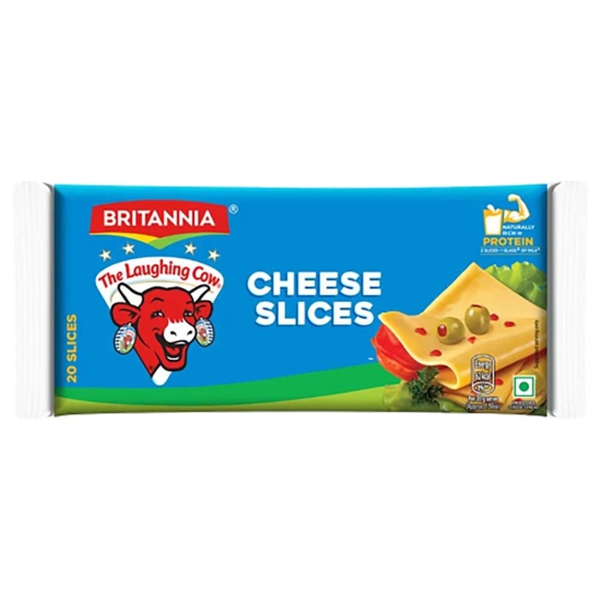 Britannia Cheese Slices, 400 Gm