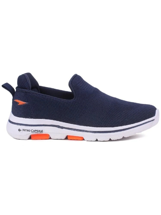 ASIAN SUPERWALK-08N Navy Mens Slip-on Shoes - None