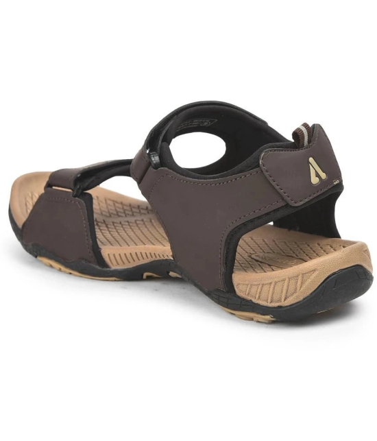 Aqualite - Brown Mens Floater Sandals - None