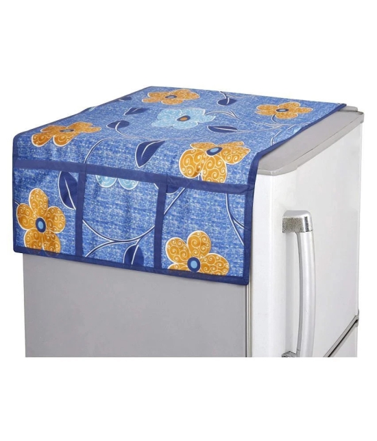 E-Retailer Set of 2 Polyester Yellow Washing Machine Cover for Universal Semi-Automatic - Yellow