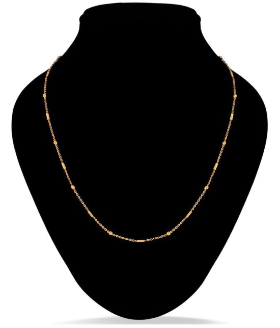 FASHION FRILL Gold Plated Brass Chain ( Pack of 1 ) - None