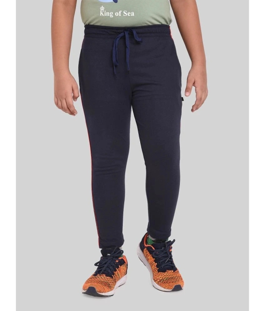 Neo Garments - Navy Cotton Boys Trackpant ( Pack of 1 ) - None